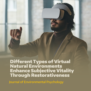A person wears a VR headset 