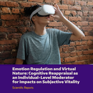 A young adult wearing a VR headset