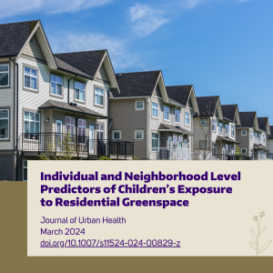 A neighborhood with identical townhomes and few trees